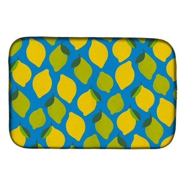 Carolines Treasures Carolines Treasures BB5150DDM Lemons & Limes Dish Drying Mat BB5150DDM